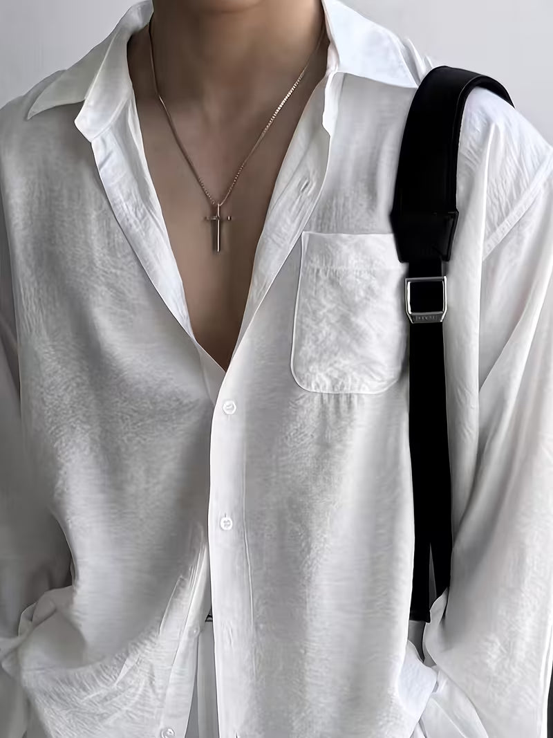 2-Piece Summer Casual Shirt & Pants Set